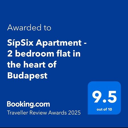 Sipsix Apartment - Modern 2 Bedroom Newly Renovated Flat With Ac In Budapest City Centre Budapesta Exterior foto
